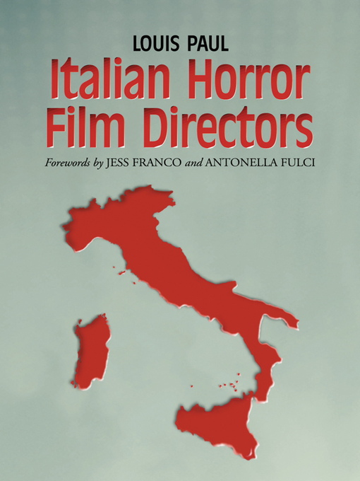 Cover image for Italian Horror Film Directors