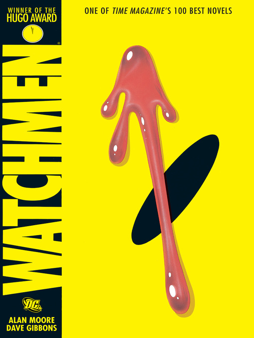 Cover art of Watchmen by Alan Moore and Dave Gibbons