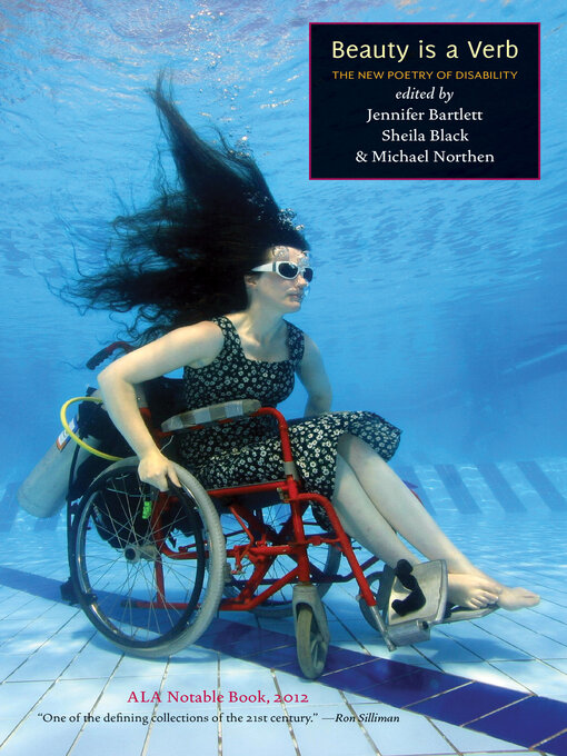 Book jacket for Beauty is a verb : the new poetry of disability