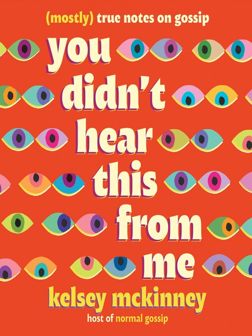 Cover Image of You didn't hear this from me