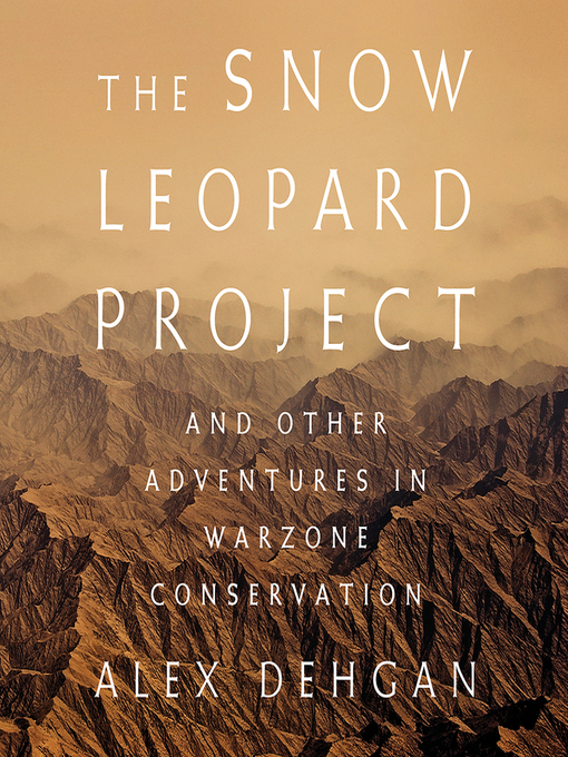 The cover of the book, 'The Snow Leopard Project.'