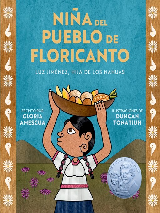 Niña del pueblo de floricanto