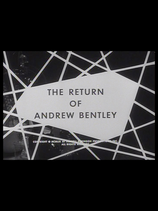 Promotional art for video The Return of Andrew Bentley