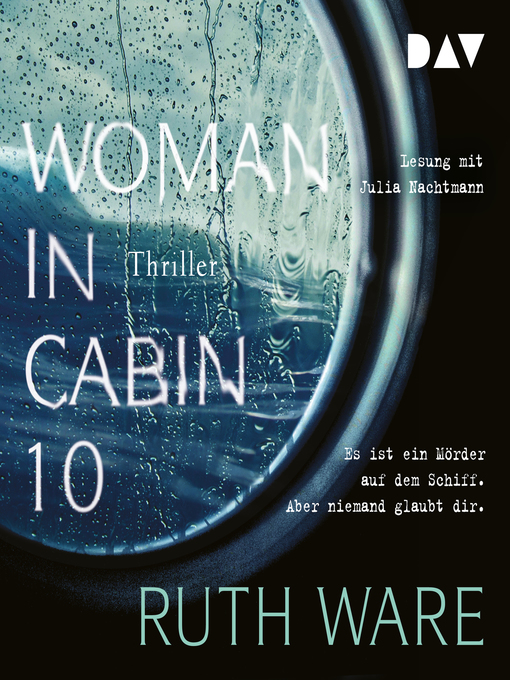 Cover Image of The woman in cabin 10