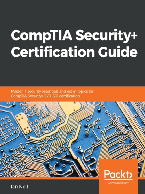 Cover art of CompTIA Security+ Certification Guide by Ian Neil