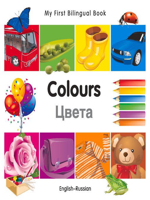 My first bilingual book-colours (english-russian)