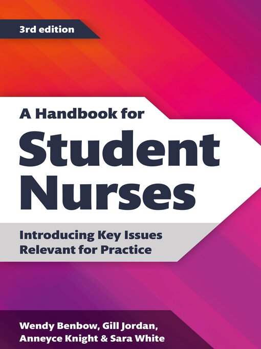 Cover art of A Handbook for Student Nurses: Introducing Key Issues Relevant for Practice by Wendy Benbow and Gill Jordan