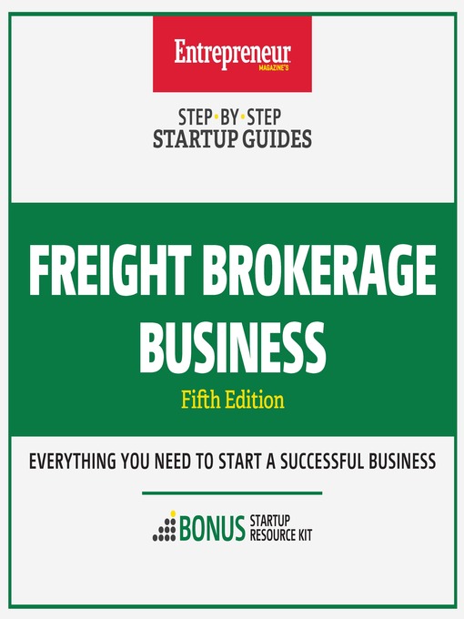 Freight Brokerage Business National Library Board Singapore Le Details For Freight Brokerage Business By The Staff Of Entrepreneur Media Inc