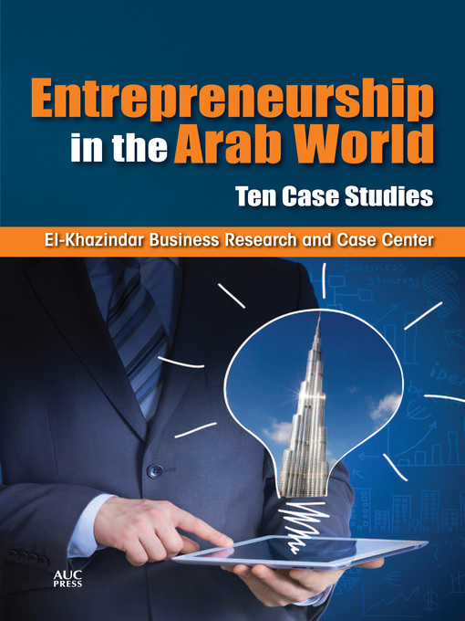 Entrepreneurship In The Arab World National Library Board Singapore Overdrive