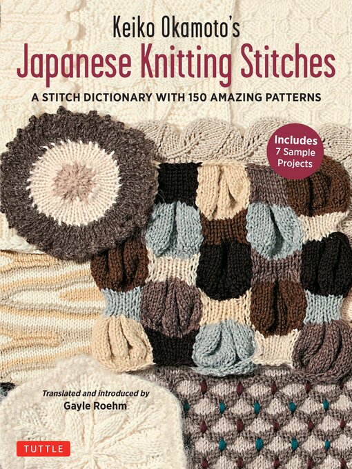 Keiko Okamoto S Japanese Knitting Stitches National