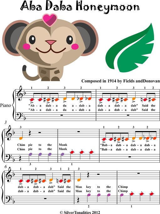 Aba Daba Honeymoon Beginner Piano with Colored Notes - Carnegie Library of Pittsburgh - OverDrive Aba Daba Honeymoon Beginner Piano with Colored Notes - Carnegie Library of Pittsburgh - OverDrive