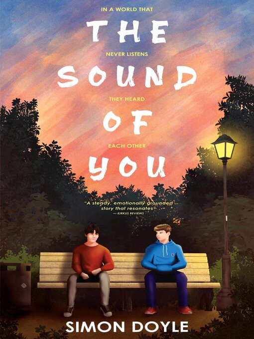 Book cover, "The Sound of You" by Simon Doyle
