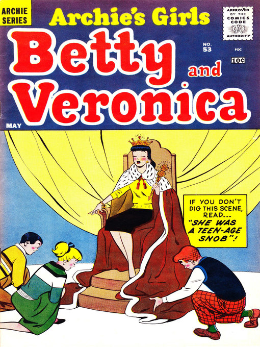 Comics - Archie's Girls: Betty & Veronica (1950), Issue 53 - The Ohio  Digital Library - OverDrive