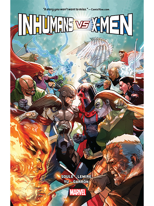 Comics - Inhumans Vs. X-Men - Better Libraries Digital Consortium ...