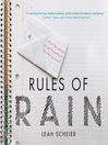 Rules of Rain Rules of Rain