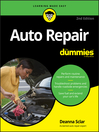 Cover image for Auto Repair For Dummies® Cover image for Auto Repair For Dummies®