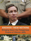 Cover image for Answer Them Nothing