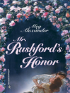 Mr. Rushford's Honor Mr. Rushford's Honor