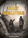 The First World War The First World War