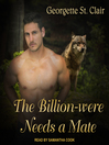 The Billion-were Needs A Mate The Billion-were Needs A Mate