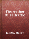 The Author Of Beltraffio The Author Of Beltraffio