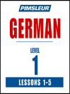 Pimsleur German Level 1 Lessons 1-5 MP3 Pimsleur German Level 1 Lessons 1-5 MP3