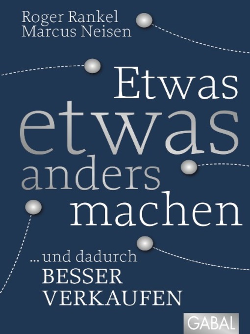 Etwas etwas anders machen : Und dadurch besser verkaufen