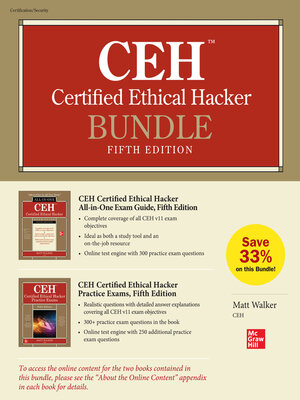 Forskelsbehandling Snuble Porto CEH Certified Ethical Hacker Bundle by Matt Walker · OverDrive: ebooks,  audiobooks, and more for libraries and schools