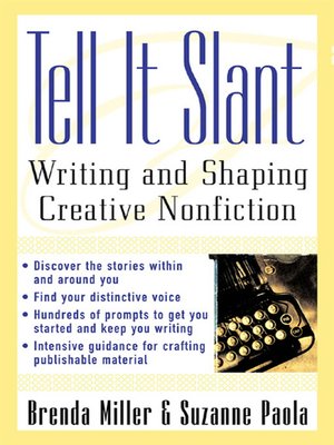 Tell It Slant drew on creative nonfiction from incarcerated writers