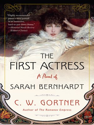 The First Actress Book Cover
