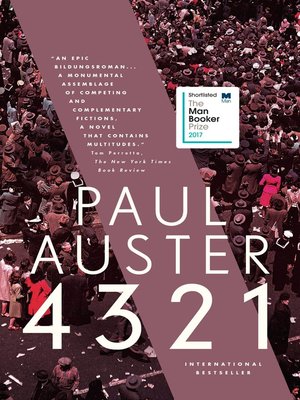 4 3 2 1 by Paul Auster · OverDrive: ebooks, audiobooks, and more for  libraries and schools