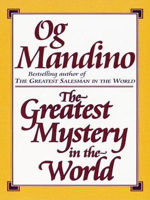 The Greatest Secret in the World by Og Mandino · OverDrive: ebooks