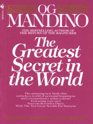 The Greatest Secret in the World by Og Mandino · OverDrive: ebooks