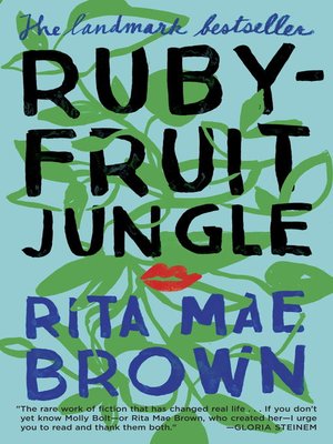 rubyfruit jungle book rubyfruit jungle book