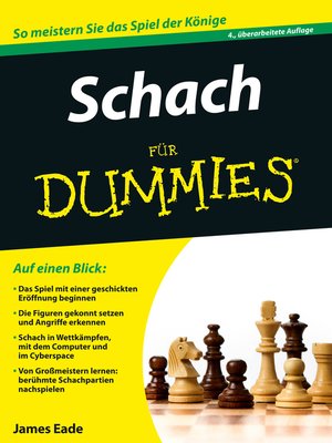 Chess Openings For Dummies by Eade, James