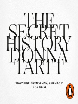 The Secret History: Popular Penguins by Donna Tartt