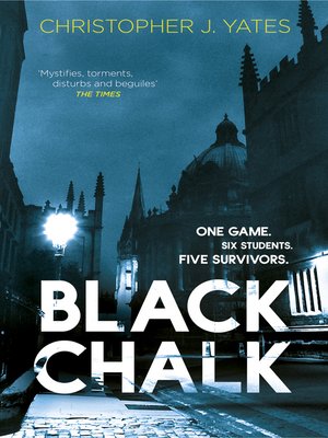 Review: 'Black Chalk' By Christopher Yates : NPR