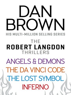 The Robert Langdon Series (Inferno, Da Vinci Code, Angels and