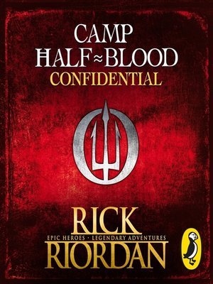 Camp Half-blood Confidential by Riordan Rick Hardcover * NEW