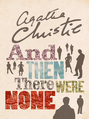 And Then There Were None by Agatha Christie · OverDrive: ebooks,  audiobooks, and more for libraries and schools