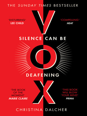 VOX by Christina Dalcher · OverDrive: ebooks, audiobooks, and more