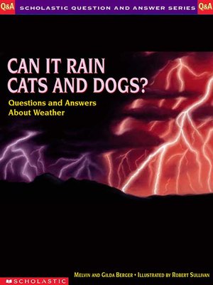 what would happen if it really rained cats and dogs