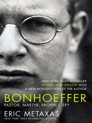 dietrich bonhoeffer eric metaxas