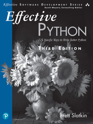 eBook - Effective Python by Brett Slatkin · OverDrive: Free ebooks ...
