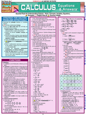 Calculus Equations & Answers By Barcharts, Inc. · Overdrive: Free 