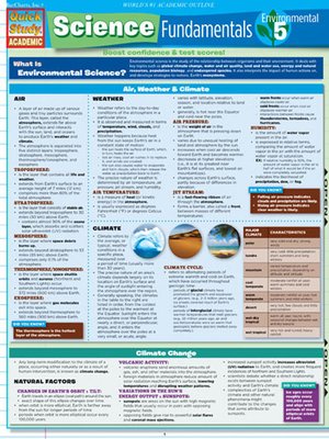 Science Fundamentals 5 - Environmental Science by BarCharts, Inc ...