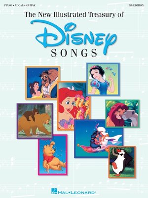 New Illustrated Treasury of Disney Songs (Songbook) by Hal Leonard Corp ...