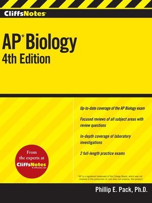 CliffsNotes AP Biology by Phillip E. Pack · OverDrive: Free ebooks ...