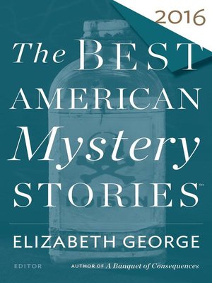Cover Image Of The Best American Mystery Stories 2016 Cover Image Of The Best American Mystery Stories 2016