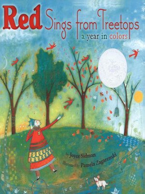 red sings from treetops a year in colors